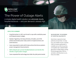 Read our latest publication, 'The Power of Outage Alerts'
